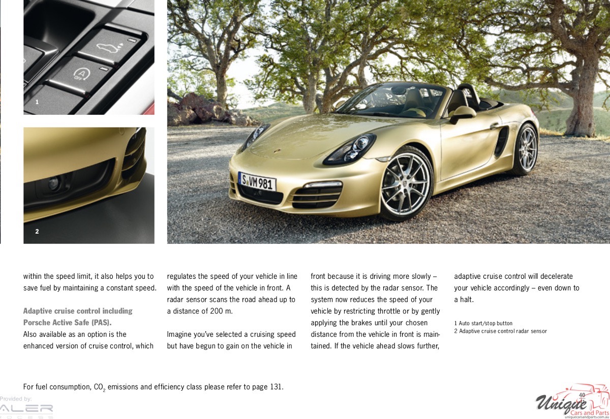 2014 Porsche Boxster Brochure Page 34